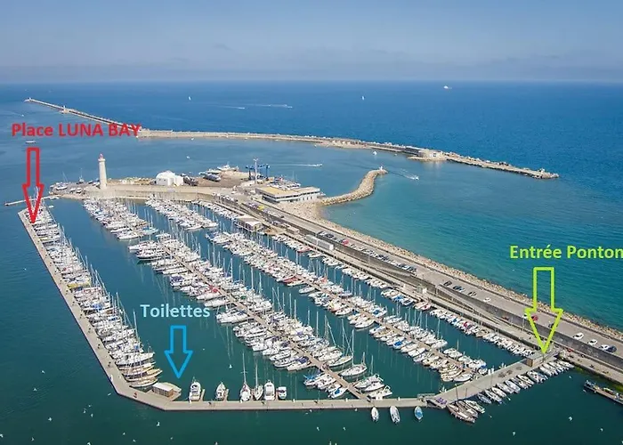Hotel en barco Luna Bay, Voilier 3 2 Sdb En Sète