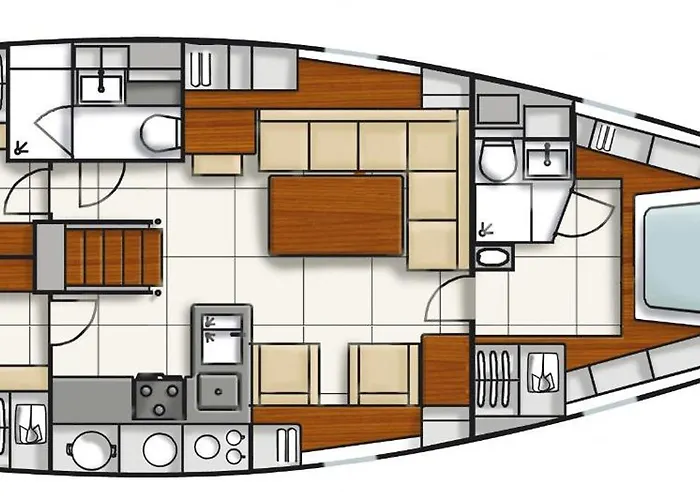 Hotel en barco Luna Bay, Voilier 3 2 Sdb En Sète